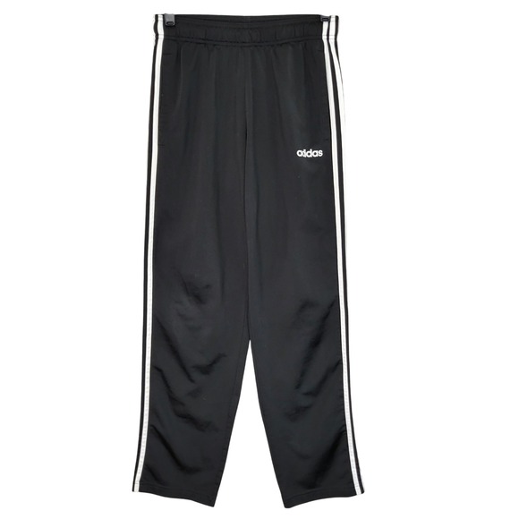 Adidas Primegreen Mens Small Track Pants Black White Stripe Joggers Training - Picture 1 of 10